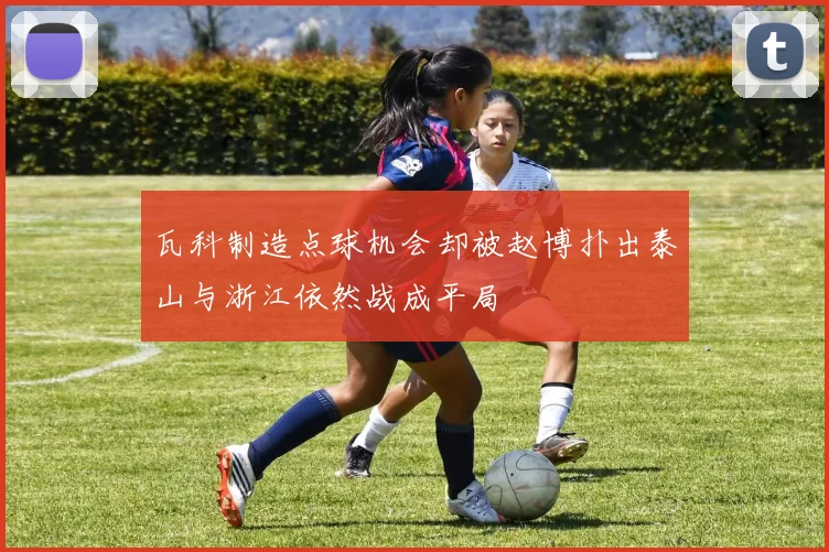瓦科制造点球机会却被赵博扑出泰山与浙江依然战成平局
