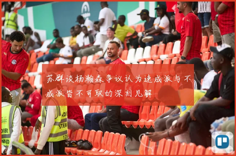 苏群谈杨瀚森争议认为速成派与不成派皆不可取的深刻见解